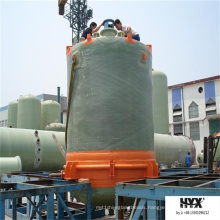 FRP Vertical Tank with Flat or Conical Bottom